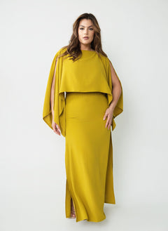 Lily A Line Maxi Skirt w. Slits