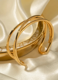 Minimalist Stainless Steel Cuff Bracelet