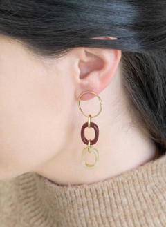 3-Tier Dangle Earrings
