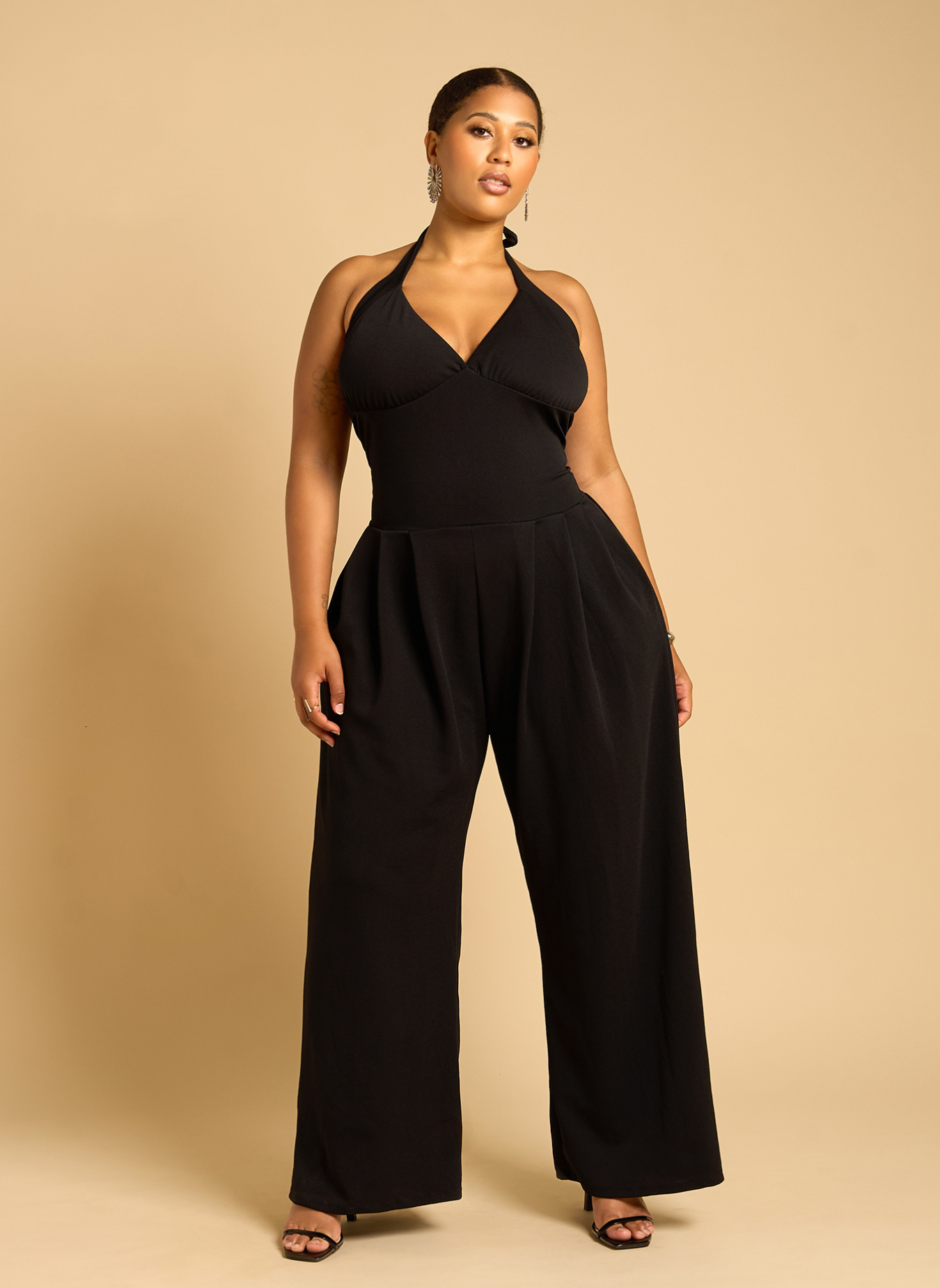 salsation Jumpsuit ブラック　M Rompers + Jumpsuits – Moda Boutique