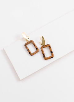 Brown Dangle Earrings