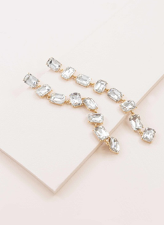 Diamond Dangle Earrings