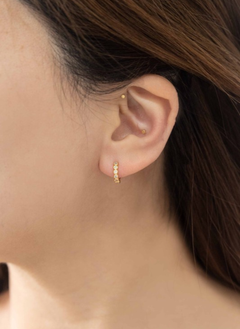 18K Gold Plated Dainty Hoop Earrings