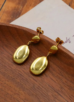 18K Gold-Plated Drop Earrings