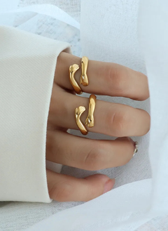 Titanium Steel Hug Bypass Ring