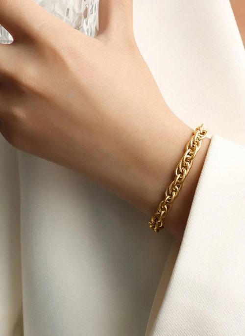 Titanium Steel Chain Bracelet