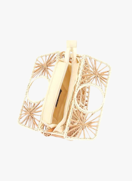 Open Crochet Structured Bag