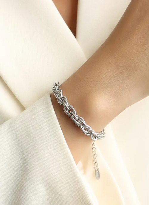 Titanium Steel Chain Bracelet