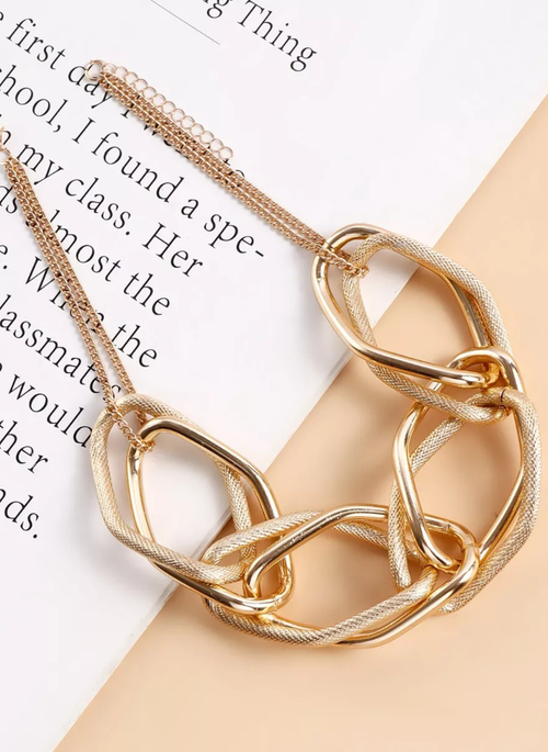 18K Gold-Plated Chain Necklace