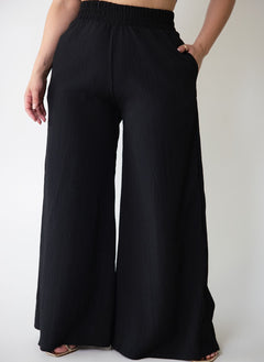 Henley Wide Leg Pants