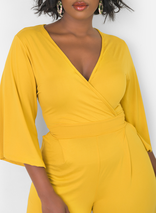 Stock Holder Wide Leg Jumpsuit