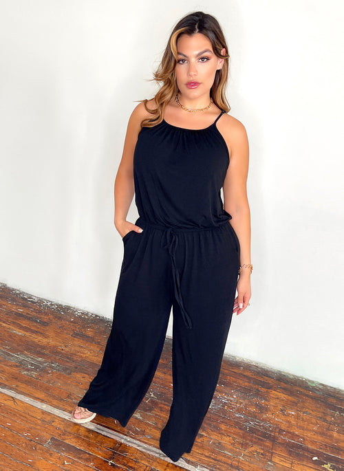 Right Now Spaghetti Strap Jumpsuit