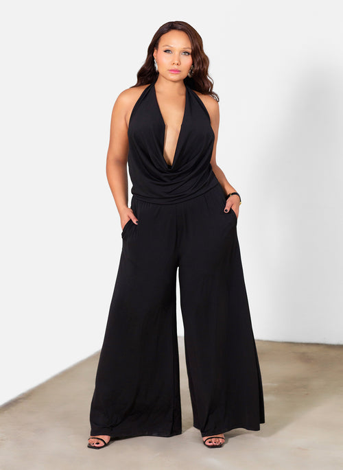 Kennedy Cowl Neck Jumpsuit