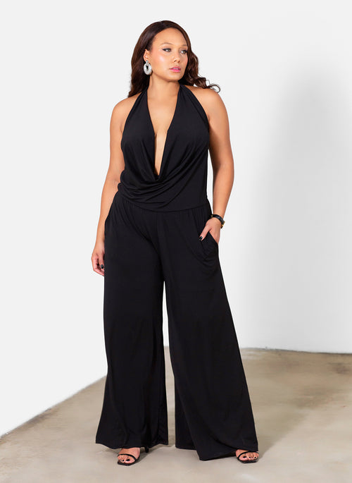 Kennedy Cowl Neck Jumpsuit