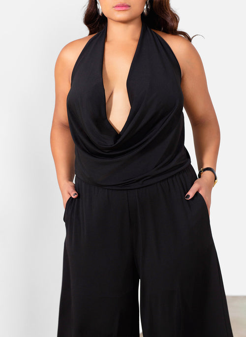 Kennedy Cowl Neck Jumpsuit