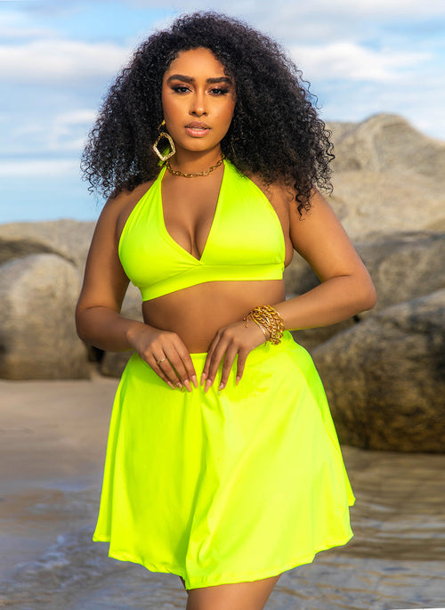 Shine Bright Cover-Up Skater Skirt