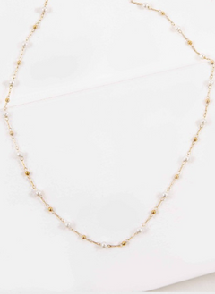 Cala Mini Pearl Necklace
