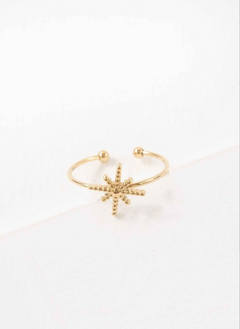14K Gold Plated Axis Adjustable Ring