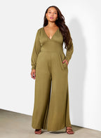 Susan Drop Waist Wide Leg Jumpsuit