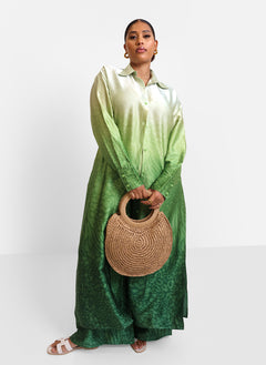 Straw Tassel O-Ring Tote