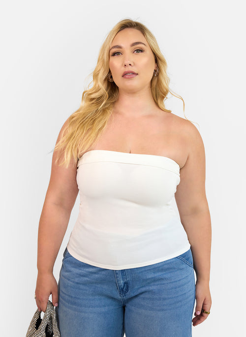 Albus Strapless Top