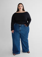 Essential Boat Neck Long Sleeve Bodysuit