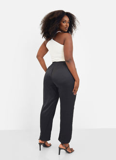 Essential String Halter Crop Top