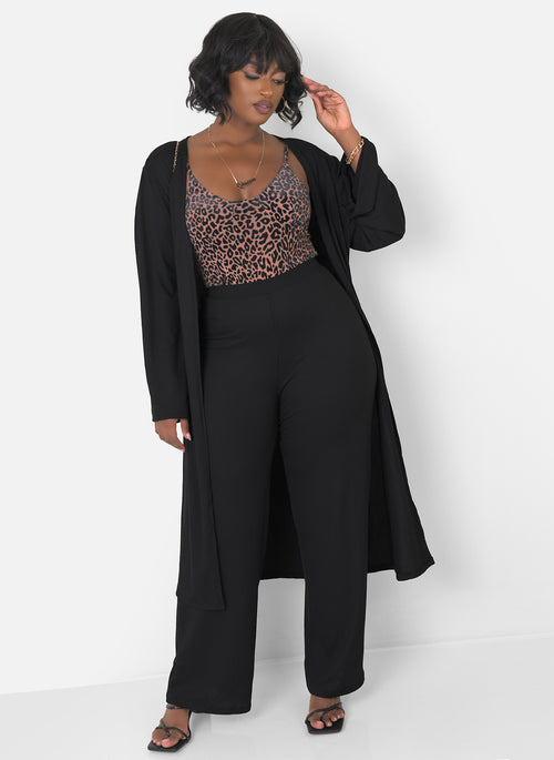 Feeling Inspired Ribbed Duster