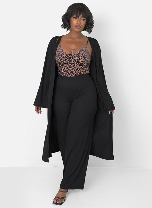 Feeling Inspired Ribbed Wide Leg Pant