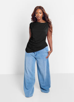 Gabriella Draped Sleeveless Top