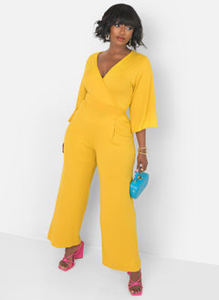 Stock Holder Wide Leg Jumpsuit