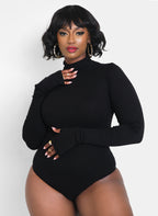 There for Her Turtleneck Thumbhole Bodysuit
