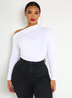 Zoe Drop Shoulder Bodysuit