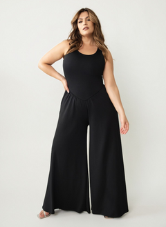Monique Drop Waist Wide Leg Jumpsuit