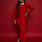 Nia Bodycon Maxi Dress