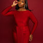 Nia Bodycon Maxi Dress