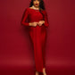 Nia Bodycon Maxi Dress