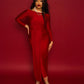 Nia Bodycon Maxi Dress