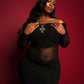 Gloria Mesh Bodice Maxi Dress