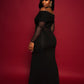 Gloria Mesh Bodice Maxi Dress