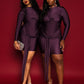 Eve Draped Mini Dress
