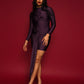 Eve Draped Mini Dress