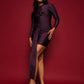Eve Draped Mini Dress