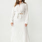 Miranda Striped Collared Top