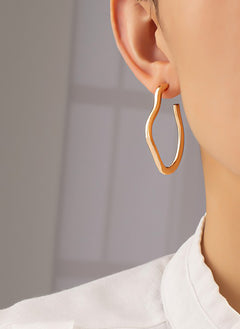 Irregular Hoop Earrings