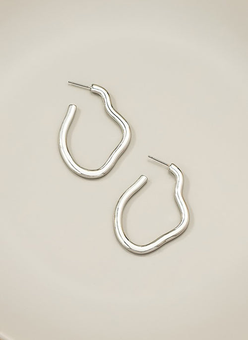 Irregular Hoop Earrings