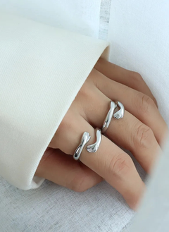 Titanium Steel Hug Bypass Ring