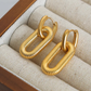Titanium steel Dangle Earrings