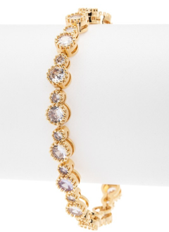 Cubic Zirconia Tennis Bracelet