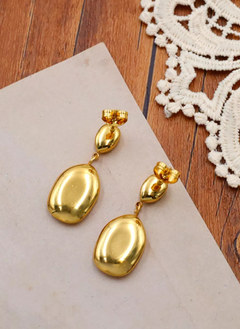 18K Gold-Plated Drop Earrings
